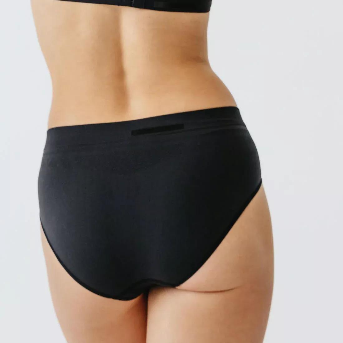 Women Running Briefs Breathable, Black, , large image number 2