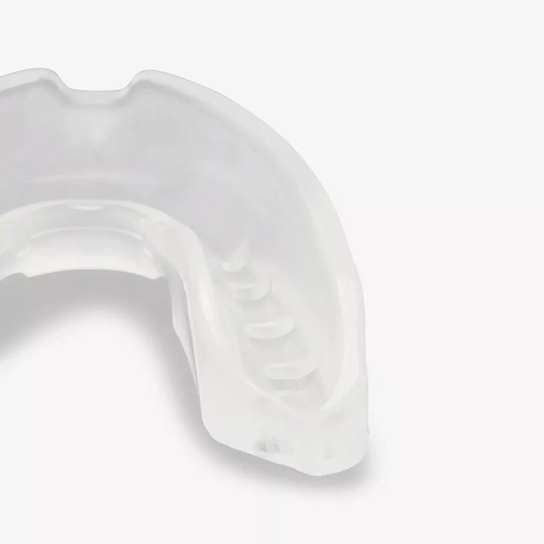 Adult Rugby Mouthguard - Clear R100, Black, No Color, medium