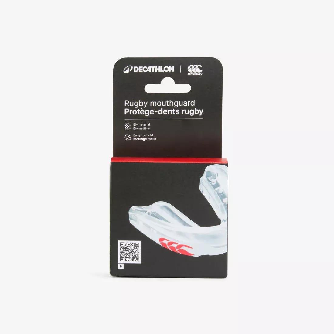 Adult Rugby Mouthguard - MG500, Red, No Color, large image number 4