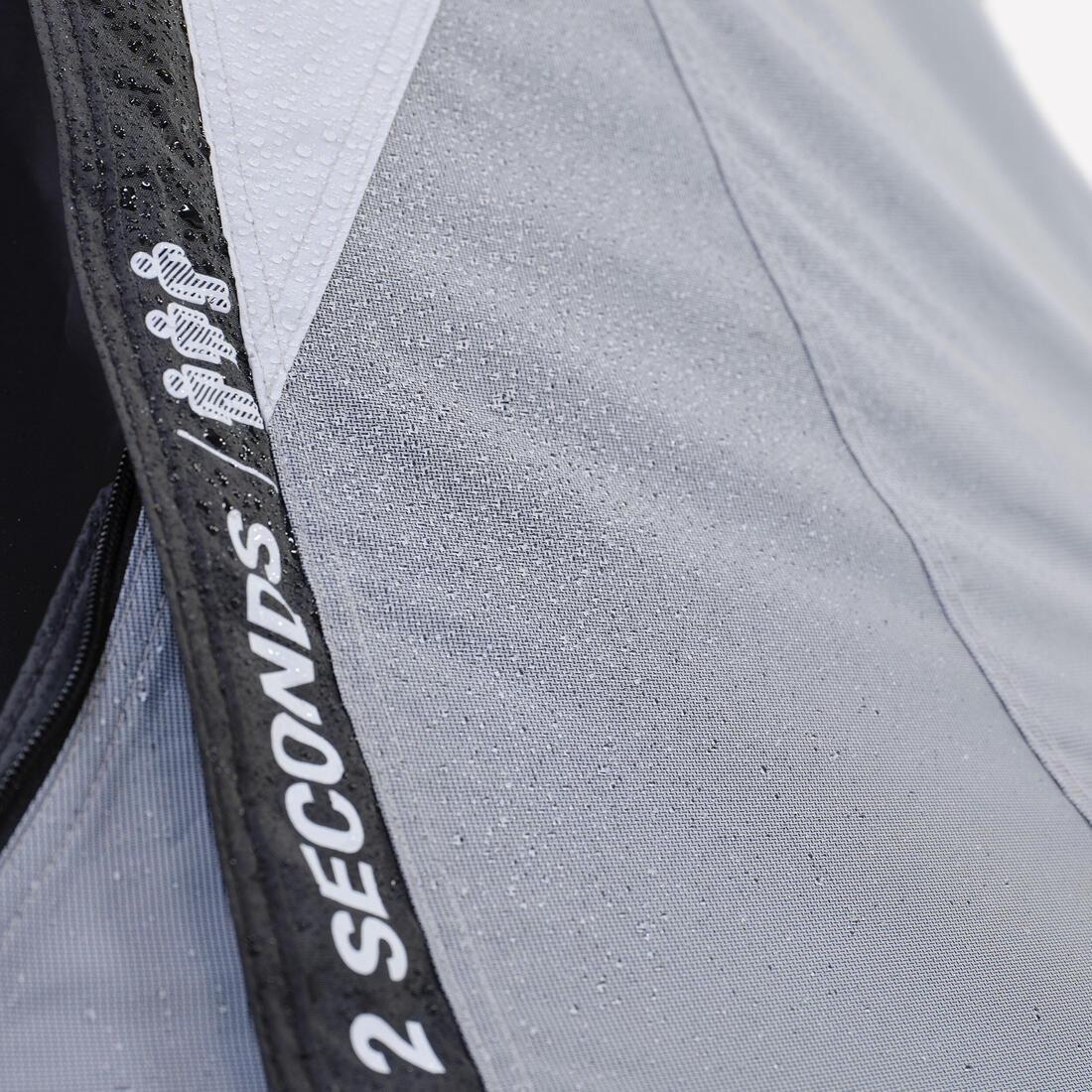 ULTRA WHITE Camping tent 2 Seconds - 3-Person - Fresh&Black, No Color, large image number 4
