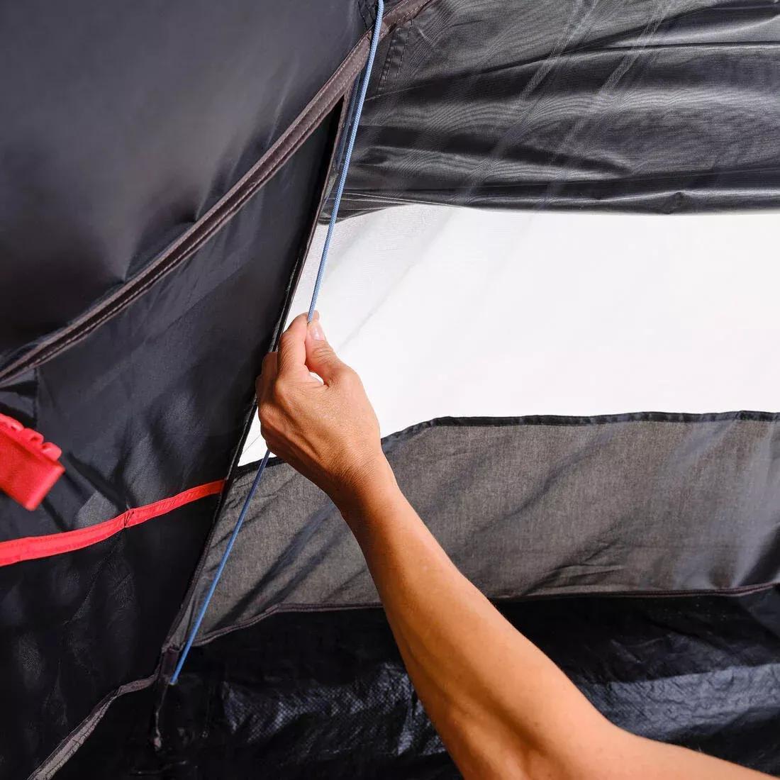 ULTRA WHITE Camping tent 2 Seconds - 3-Person - Fresh&Black, No Color, large image number 8