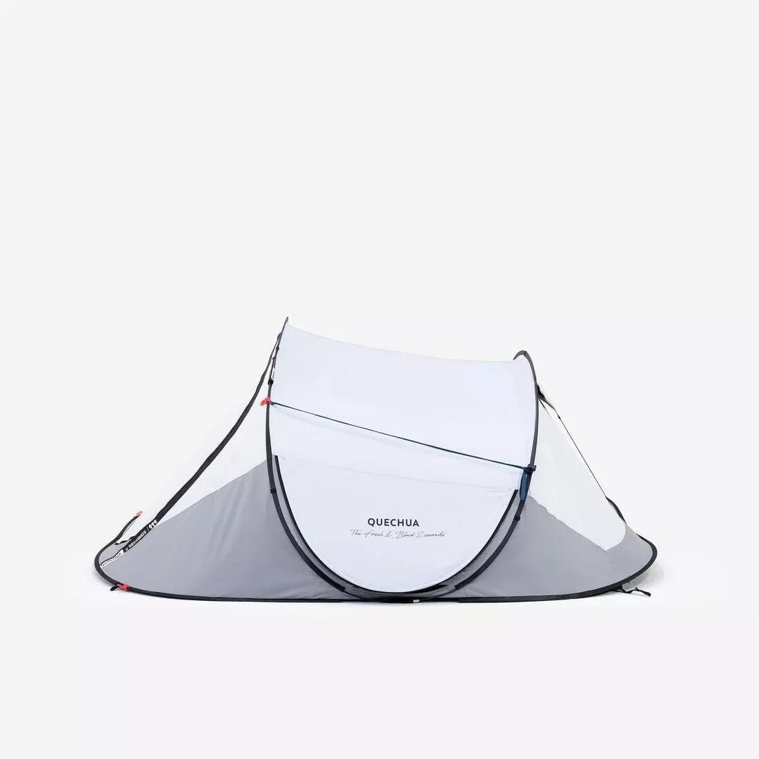 ULTRA WHITE Camping tent 2 Seconds - 3-Person - Fresh&Black, No Color, large image number 10