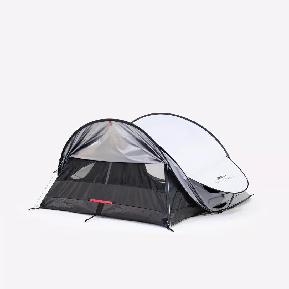 ULTRA WHITE Camping tent 2 Seconds - 3-Person - Fresh&Black, No Color, large image number 14