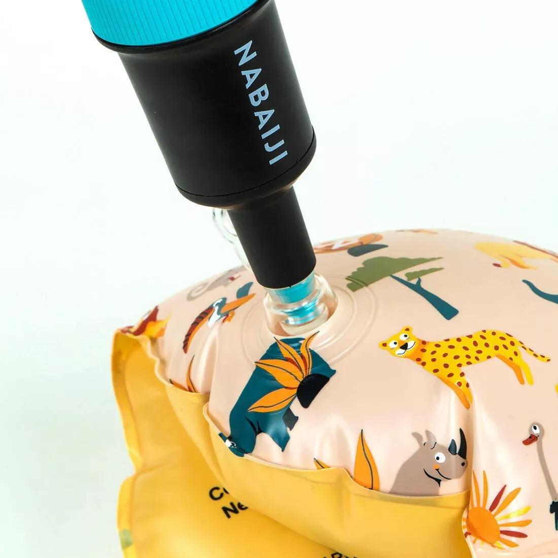 Kids Swimming Armbands With, Off White, No Color, large image number 14