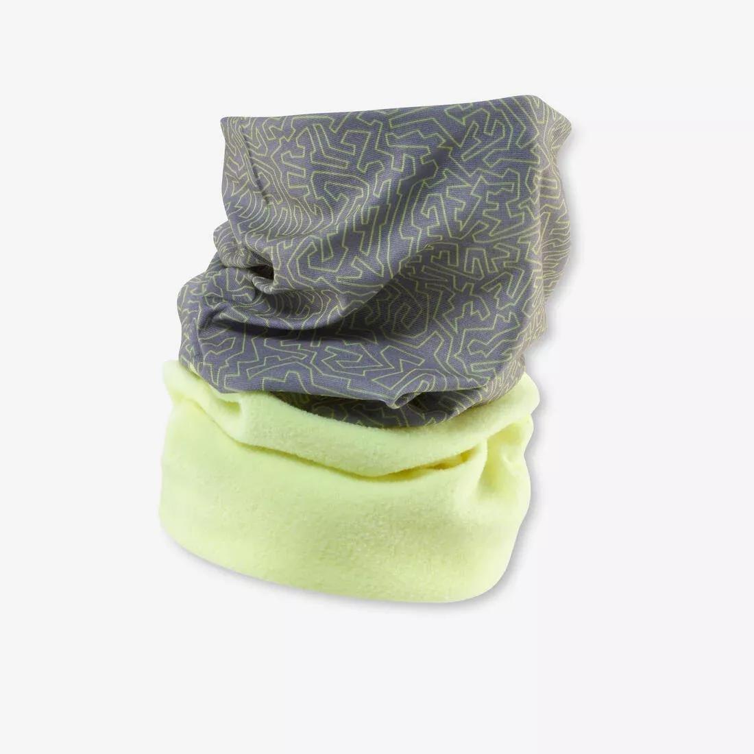 LIGHT MAUVE Kids' Neckwarmer - Hug - Skiers, No Color, large image number 8