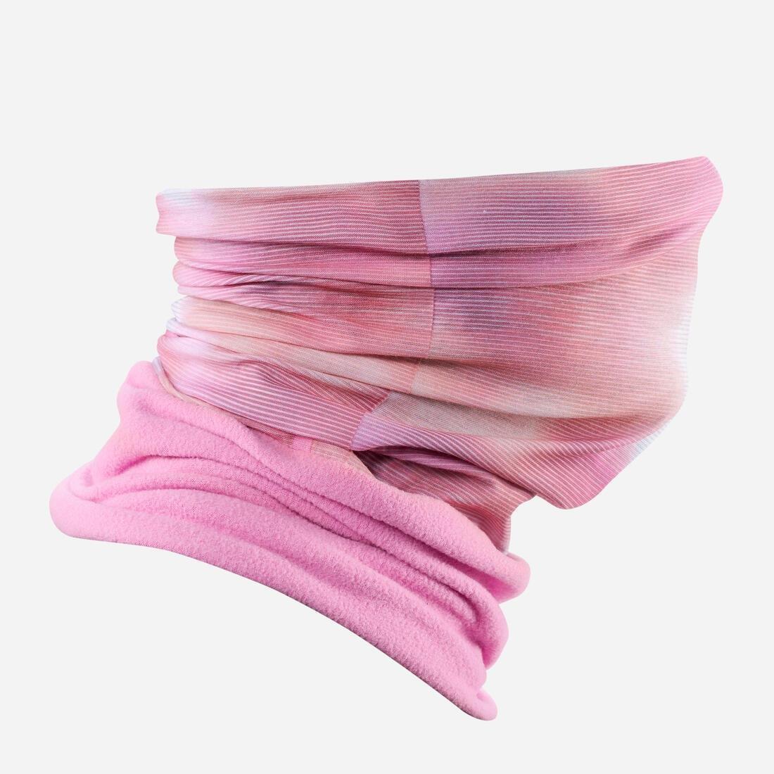 LIGHT MAUVE Kids' Neckwarmer - Hug - Skiers, No Color, large image number 13
