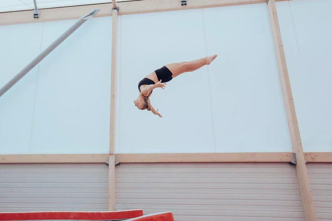 Kids Girls Basic Gym Shorts, Black, No Color, large image number 8