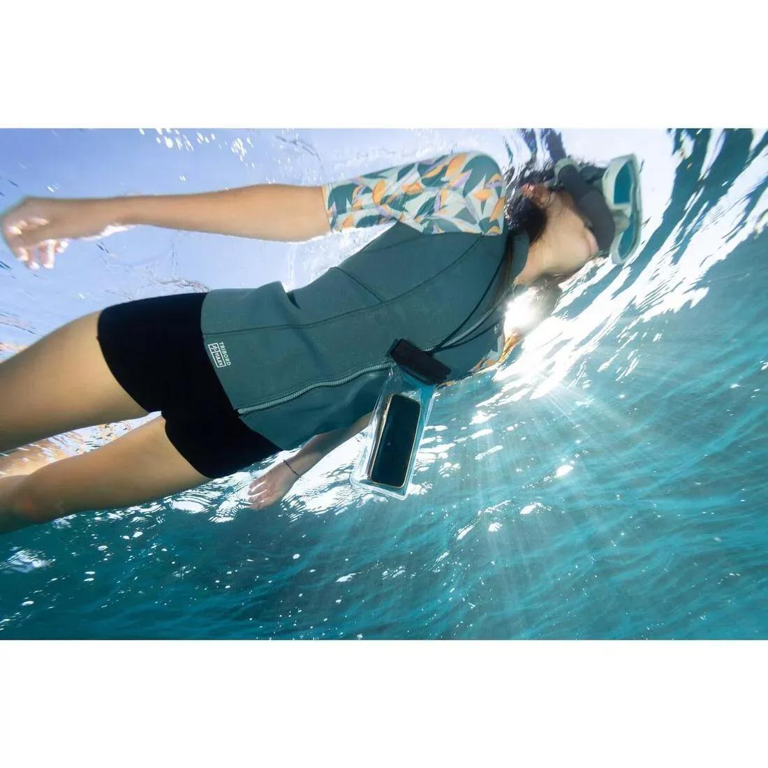 IPX8 Watertight Phone Pouch, Clear, No Color, large image number 9