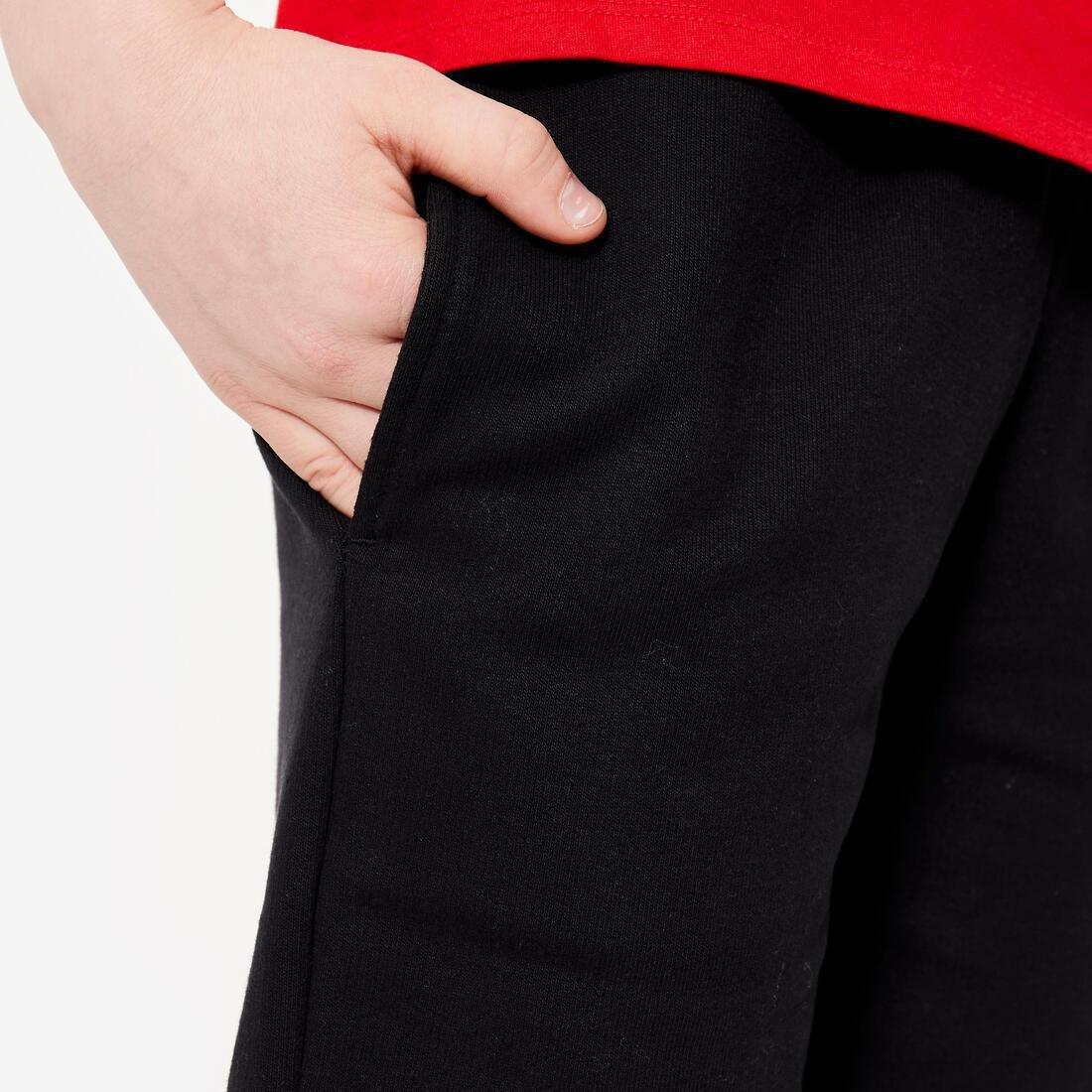 Kids Unisex Cotton Shorts, Black, , large image number 13