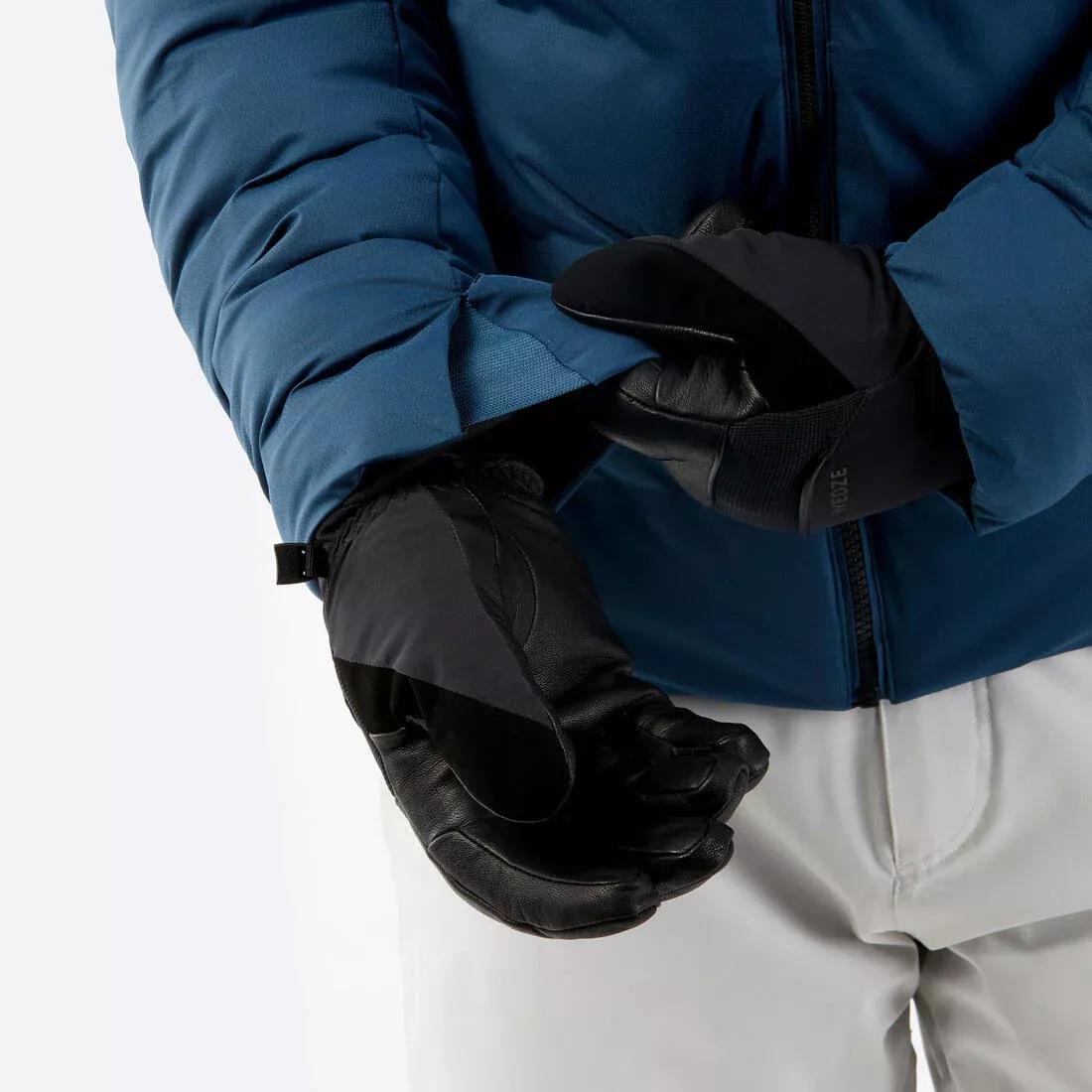PETROL BLUE Men's very warm and ventilated ski jacket 900 WARM, , large image number 11