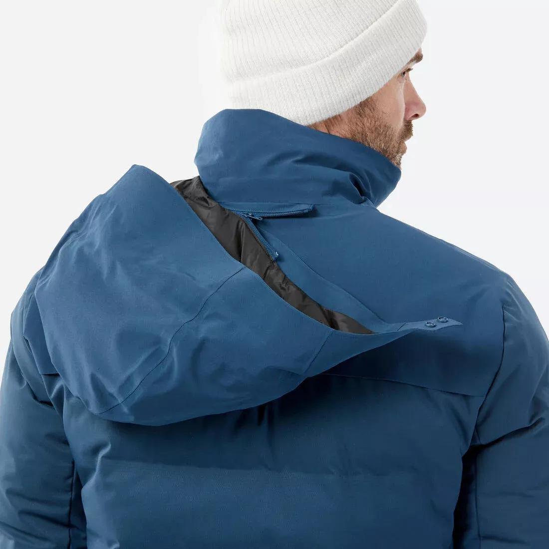 PETROL BLUE Men's very warm and ventilated ski jacket 900 WARM, , large image number 13