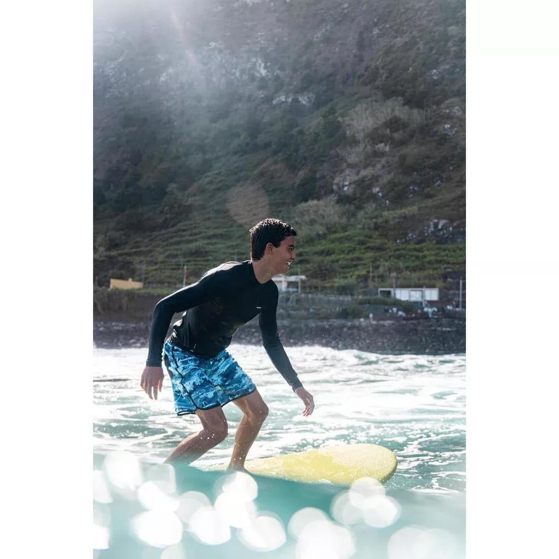 Kids Boys anti-UV long-sleeved t-shirt - 900, Beige, No Color, large image number 5