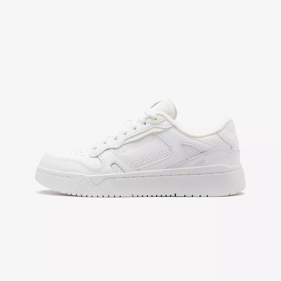 Women Leather Trainers - CJ80, White, 5401_000, large image number 0