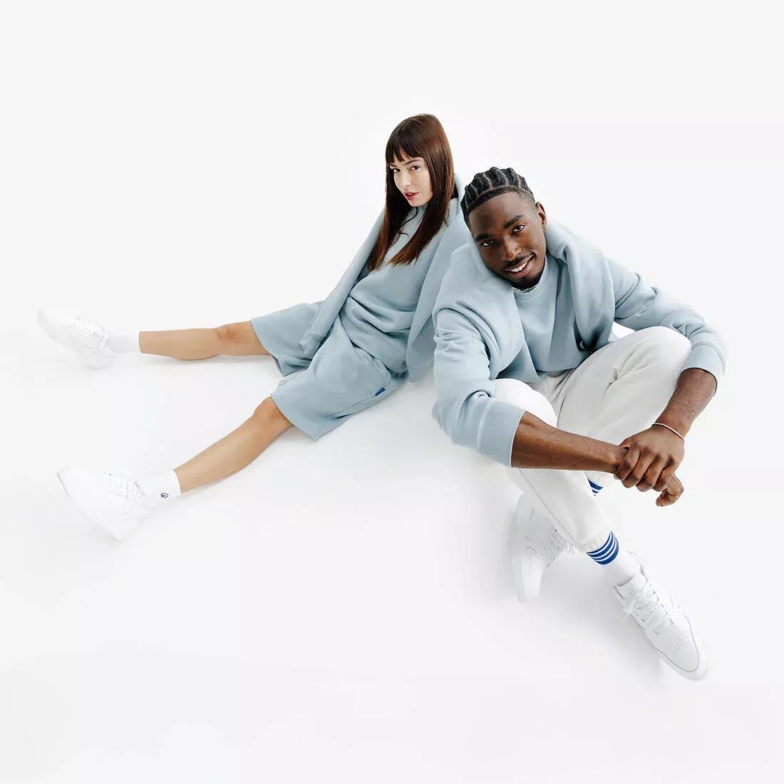 Women Leather Trainers - CJ80, White, 5401_000, large image number 7