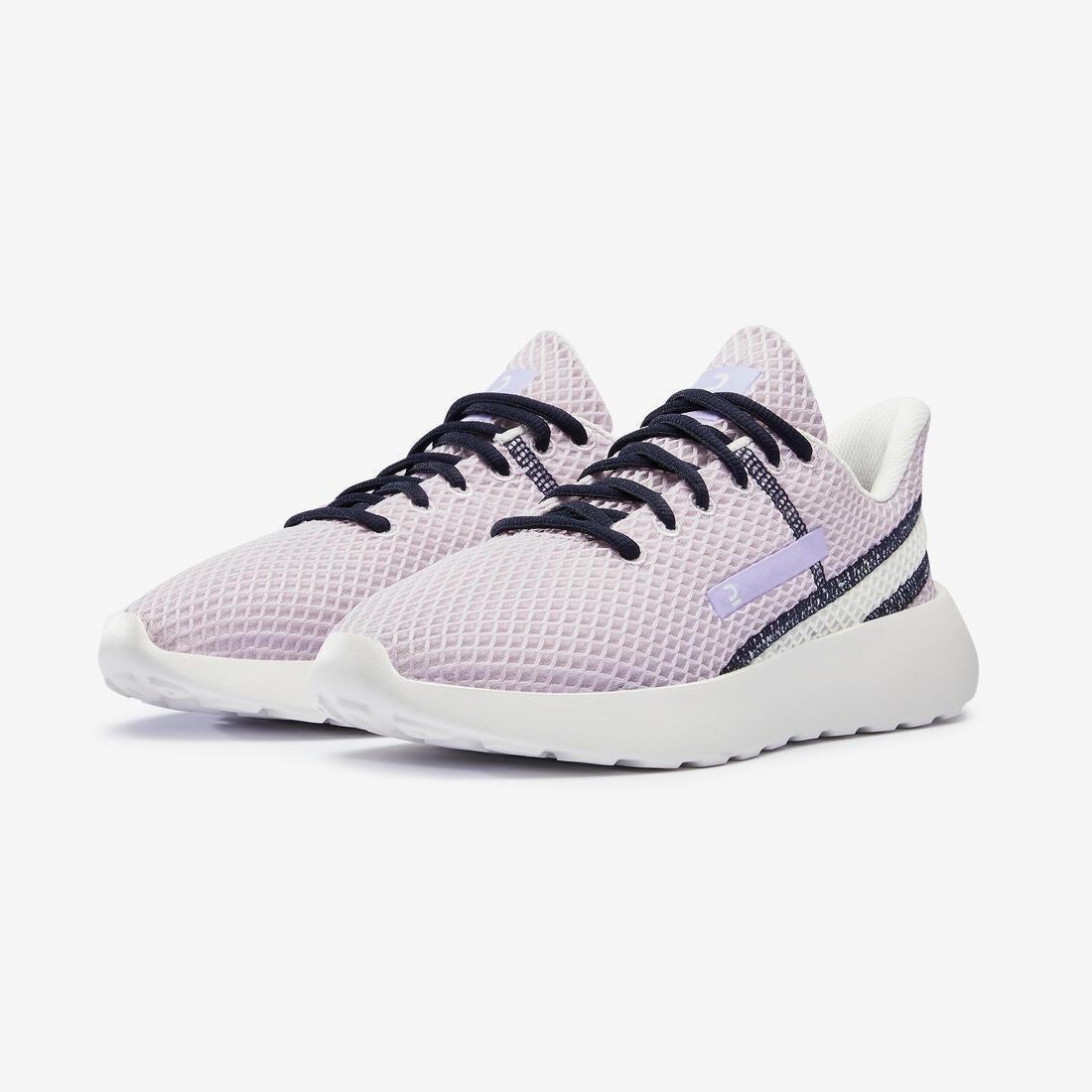Women Klnj Be Fresh Breathable Walking Trainers, Purple, , large image number 1