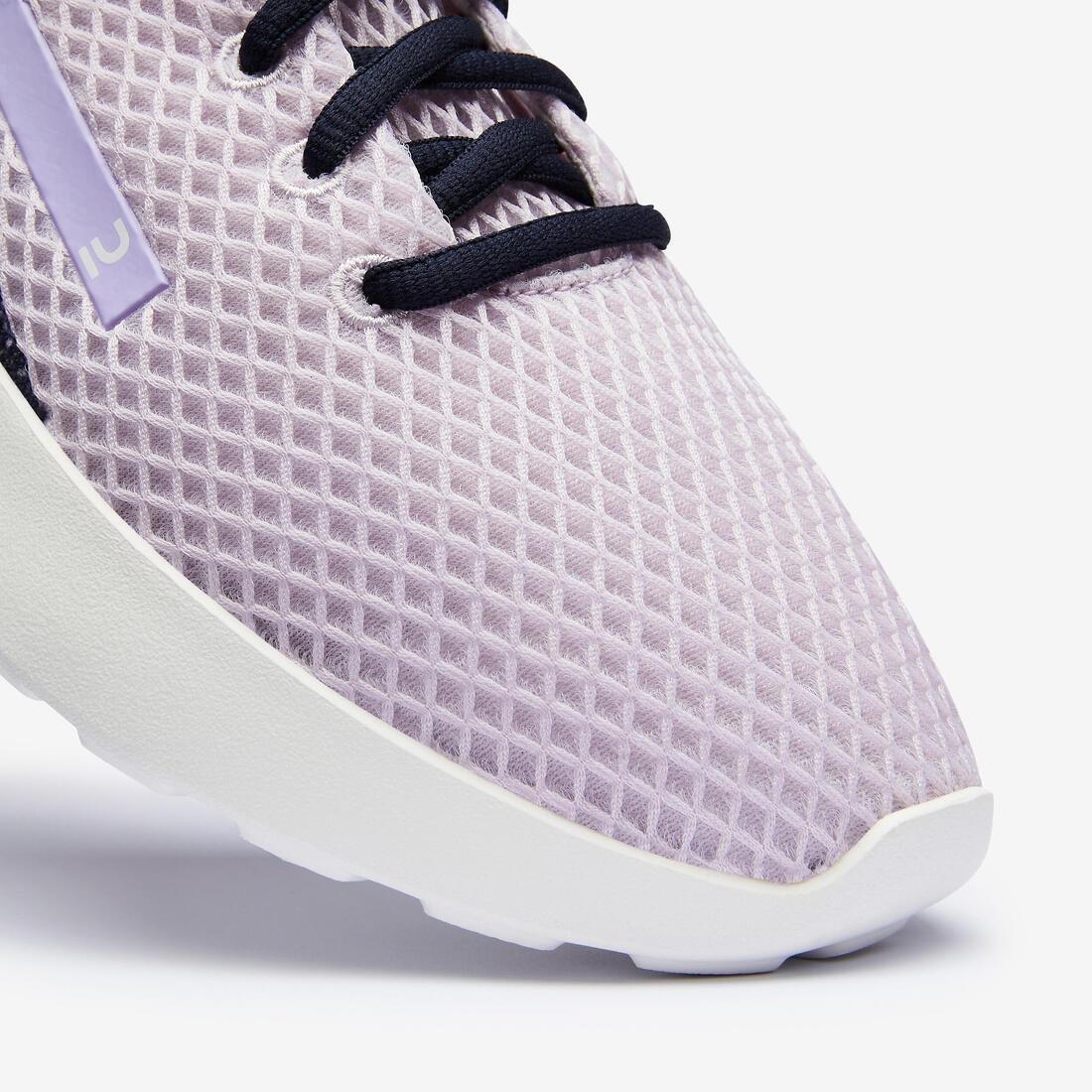 Women Klnj Be Fresh Breathable Walking Trainers, Purple, , large image number 4