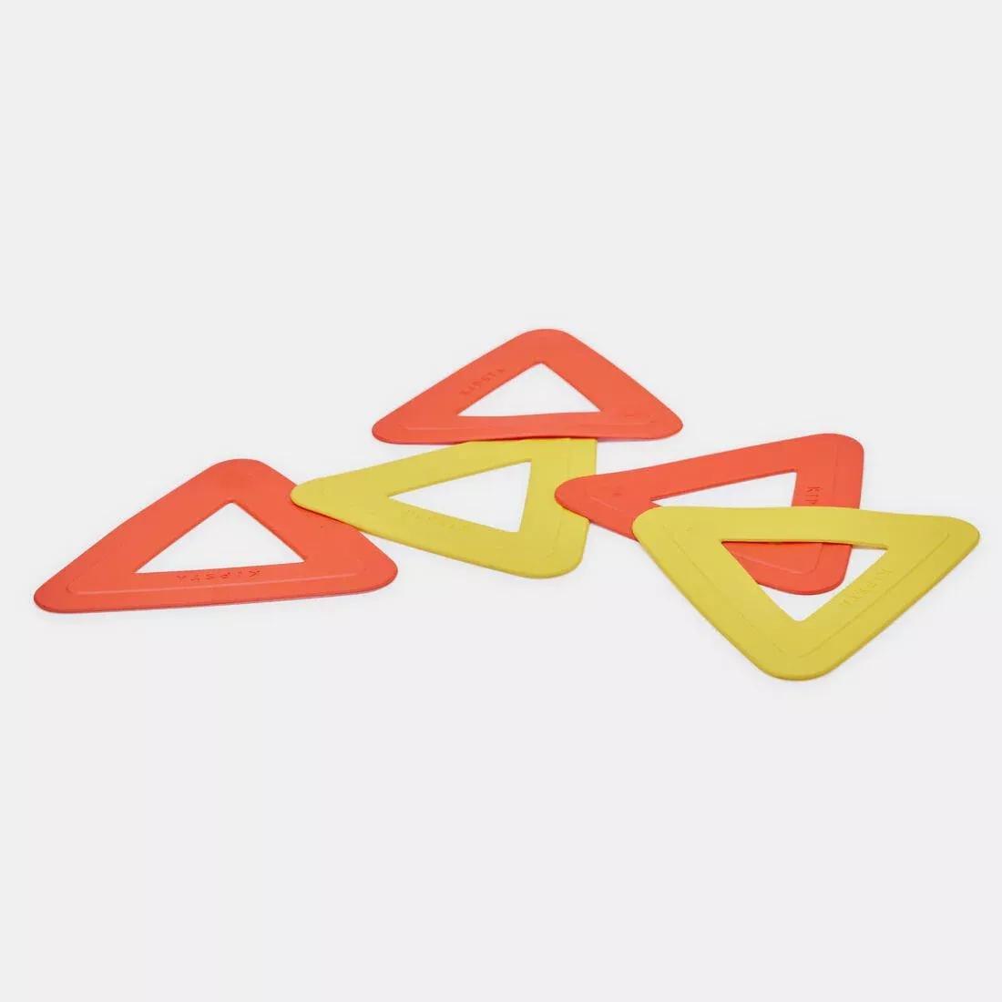 Flat Discs 12-Pack, Orange, No Color, large image number 1