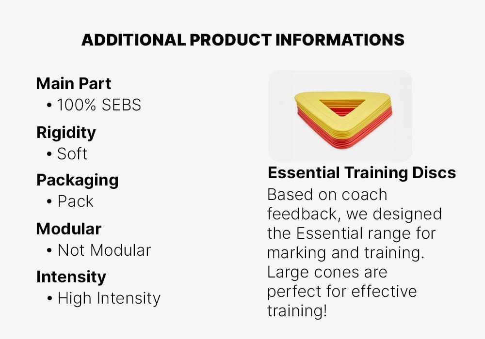 Flat Discs 12-Pack, Orange, No Color, medium