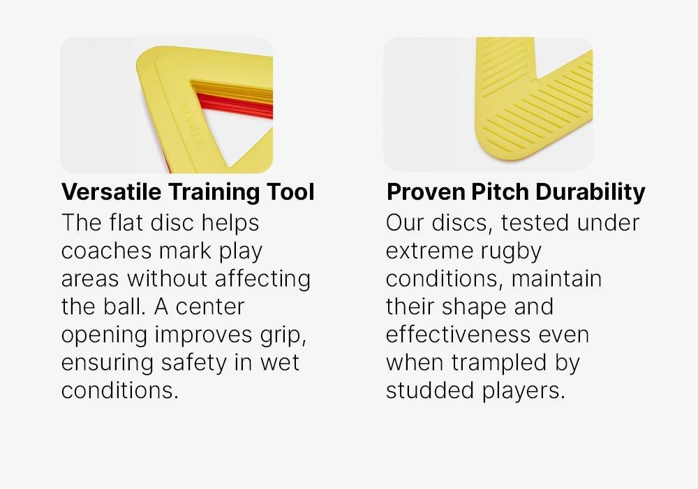 Flat Discs 12-Pack, Orange, No Color, medium