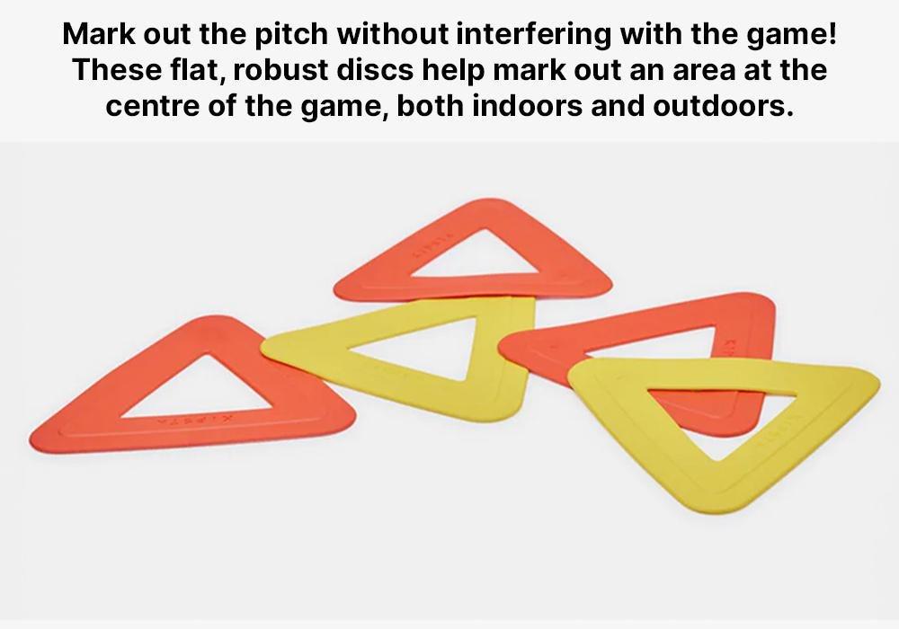 Flat Discs 12-Pack, Orange, No Color, medium