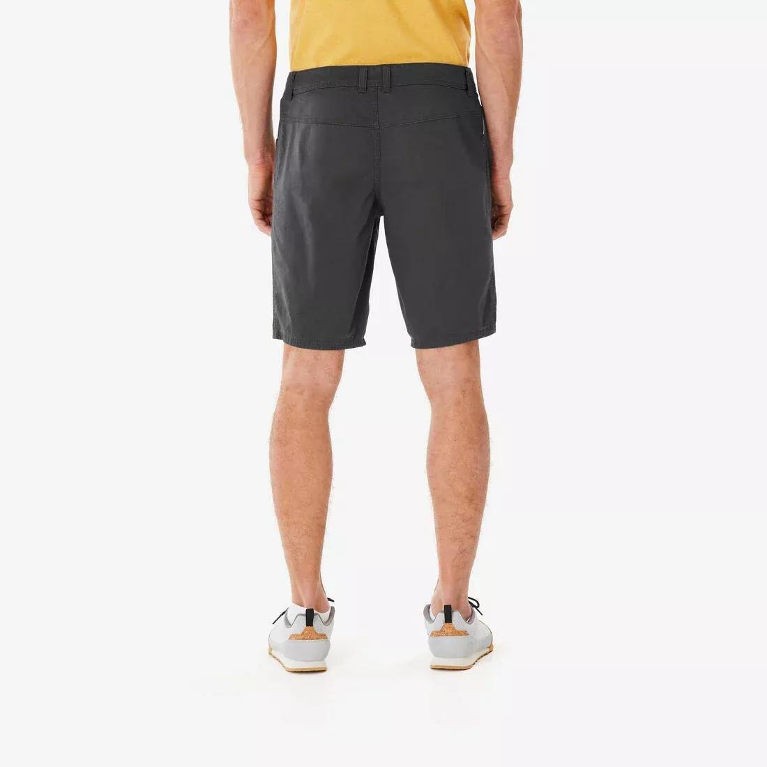 Men Hiking Shorts - NH100, Grey, 5401_000, medium