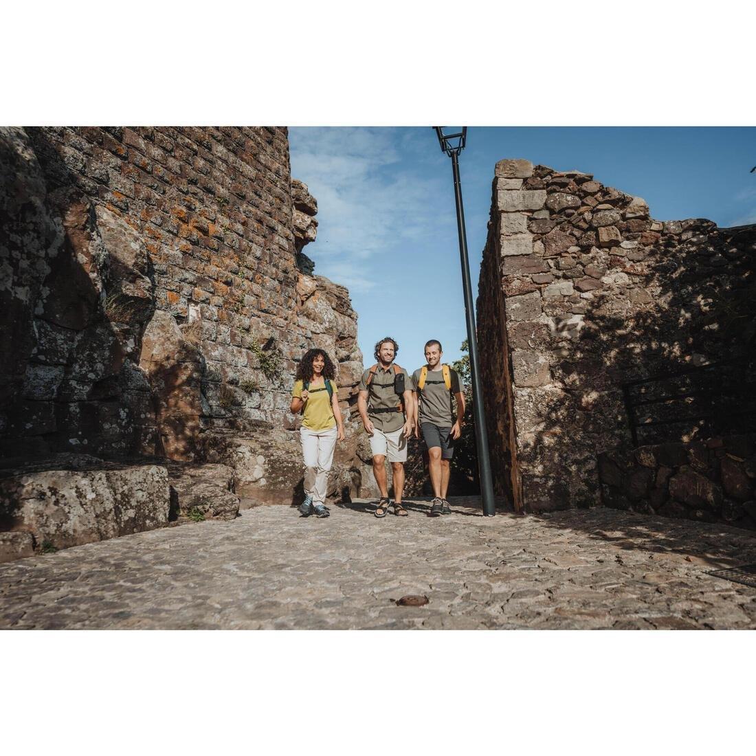 Men Hiking Shorts - NH100, Grey, 5401_000, large image number 4