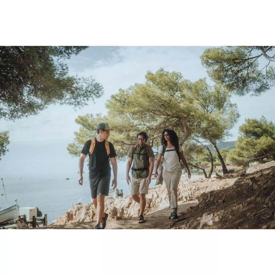 Men Hiking Shorts - NH100, Grey, 5401_000, large image number 5