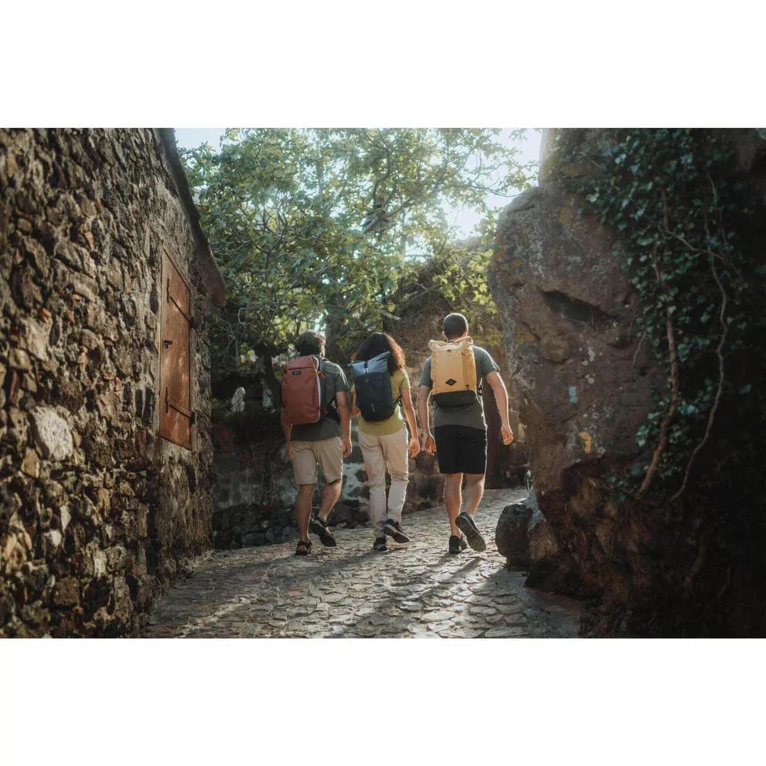 QUECHUA--SHORTS NH100 M BEIGE, No Color, large image number 5