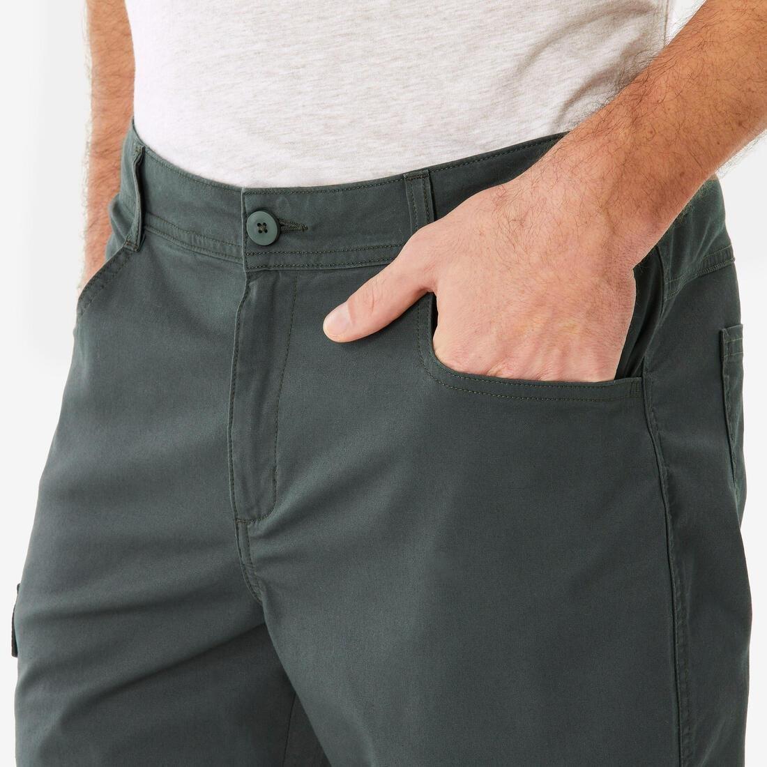 URBAN GREEN Men's Hiking Trousers NH100, No Color, large image number 4