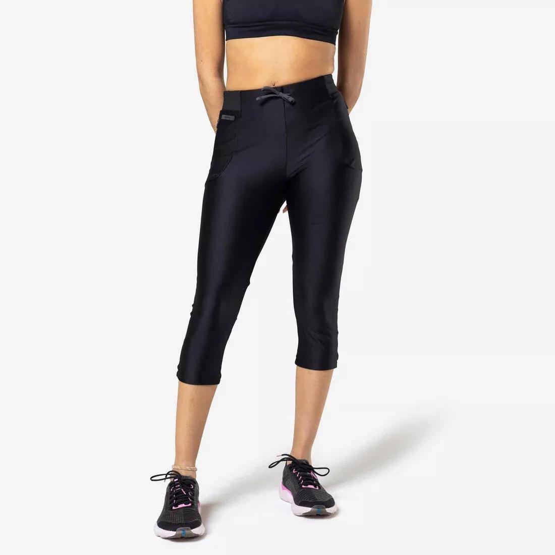 OCHRE KIPRUN Run 500 Dry women's breathable short running leggings, , large image number 1