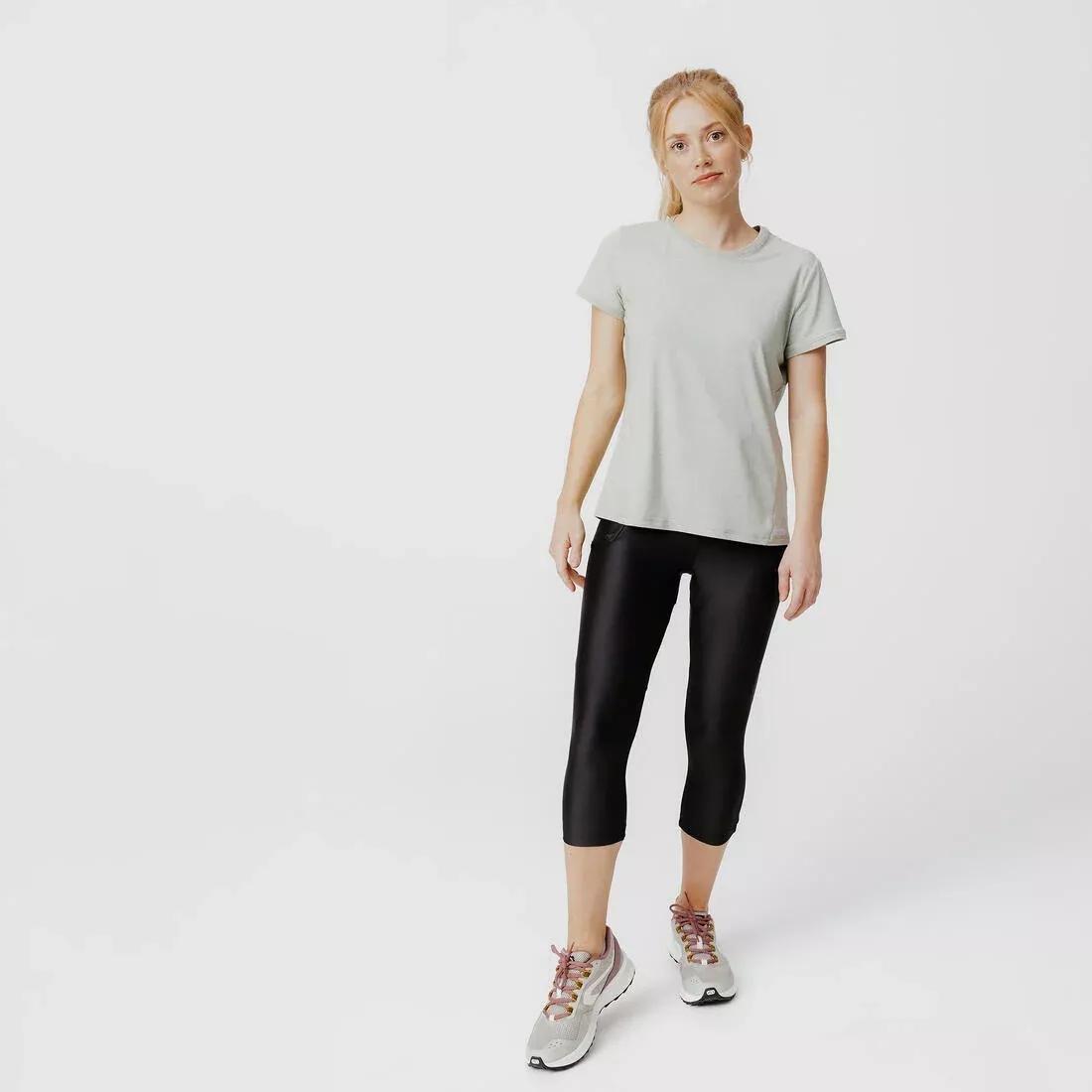 OCHRE KIPRUN Run 500 Dry women's breathable short running leggings, , large image number 7