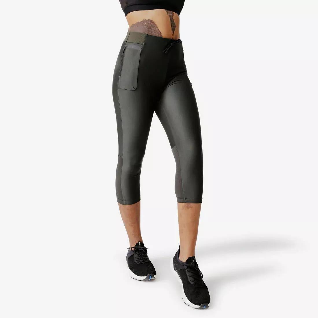OCHRE KIPRUN Run 500 Dry women's breathable short running leggings, , large image number 14