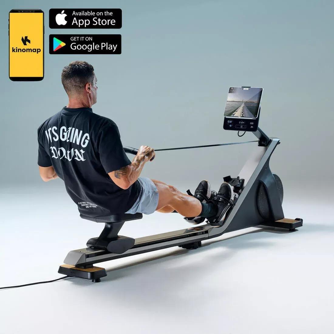 Rowing Machine - Training Rower 900 - Decathlon Warranty, Black, No Color, medium