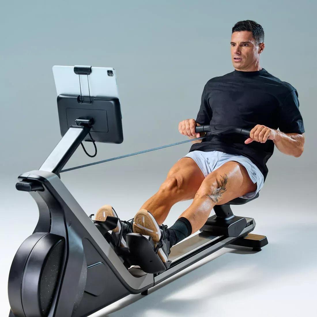 Rowing Machine - Training Rower 900 - Decathlon Warranty, Black, No Color, large image number 5