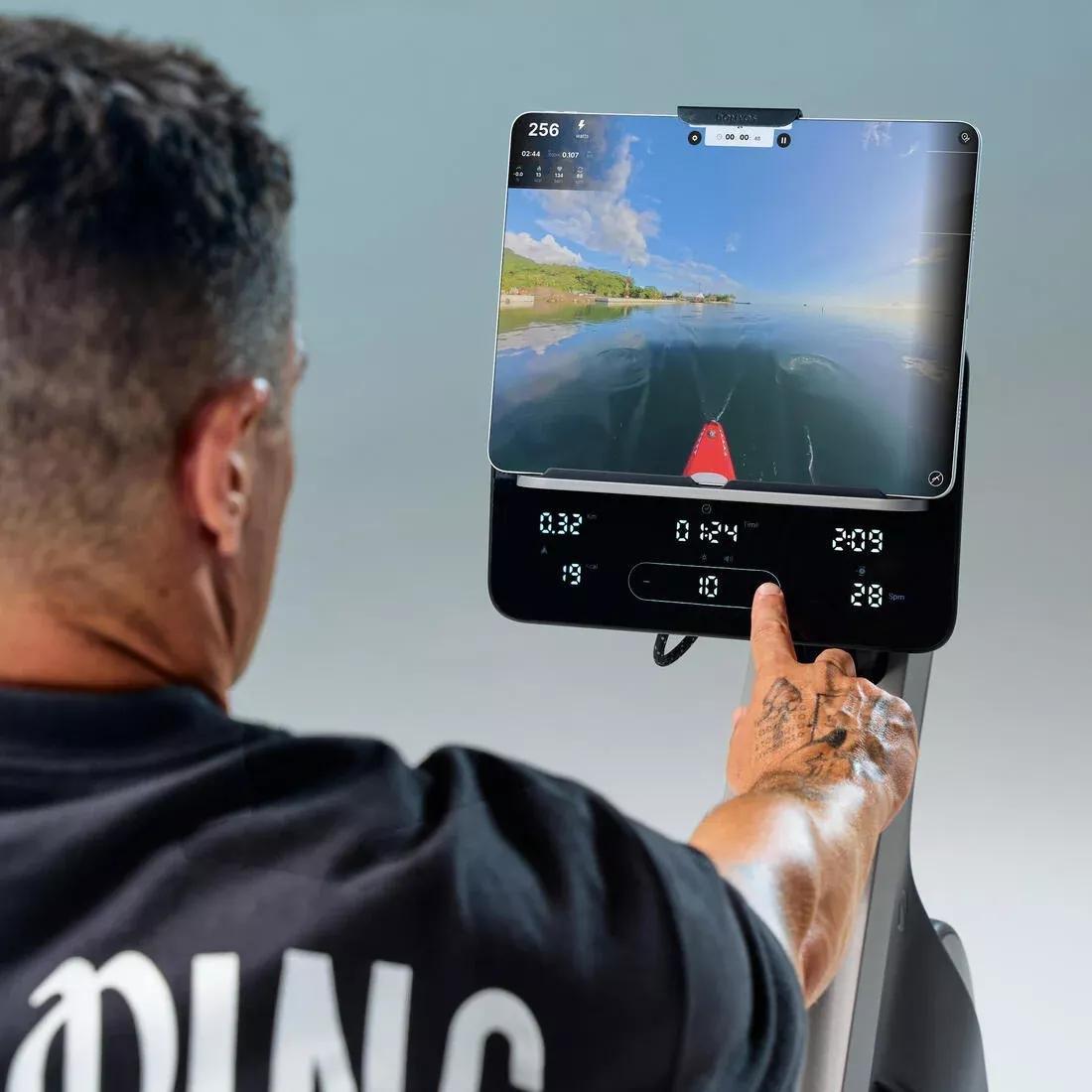 Rowing Machine - Training Rower 900 - Decathlon Warranty, Black, No Color, large image number 8