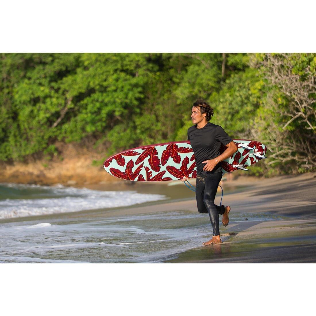 Men Surfing Eco Anti-Uv Leggings - 100, Blue, , large image number 11