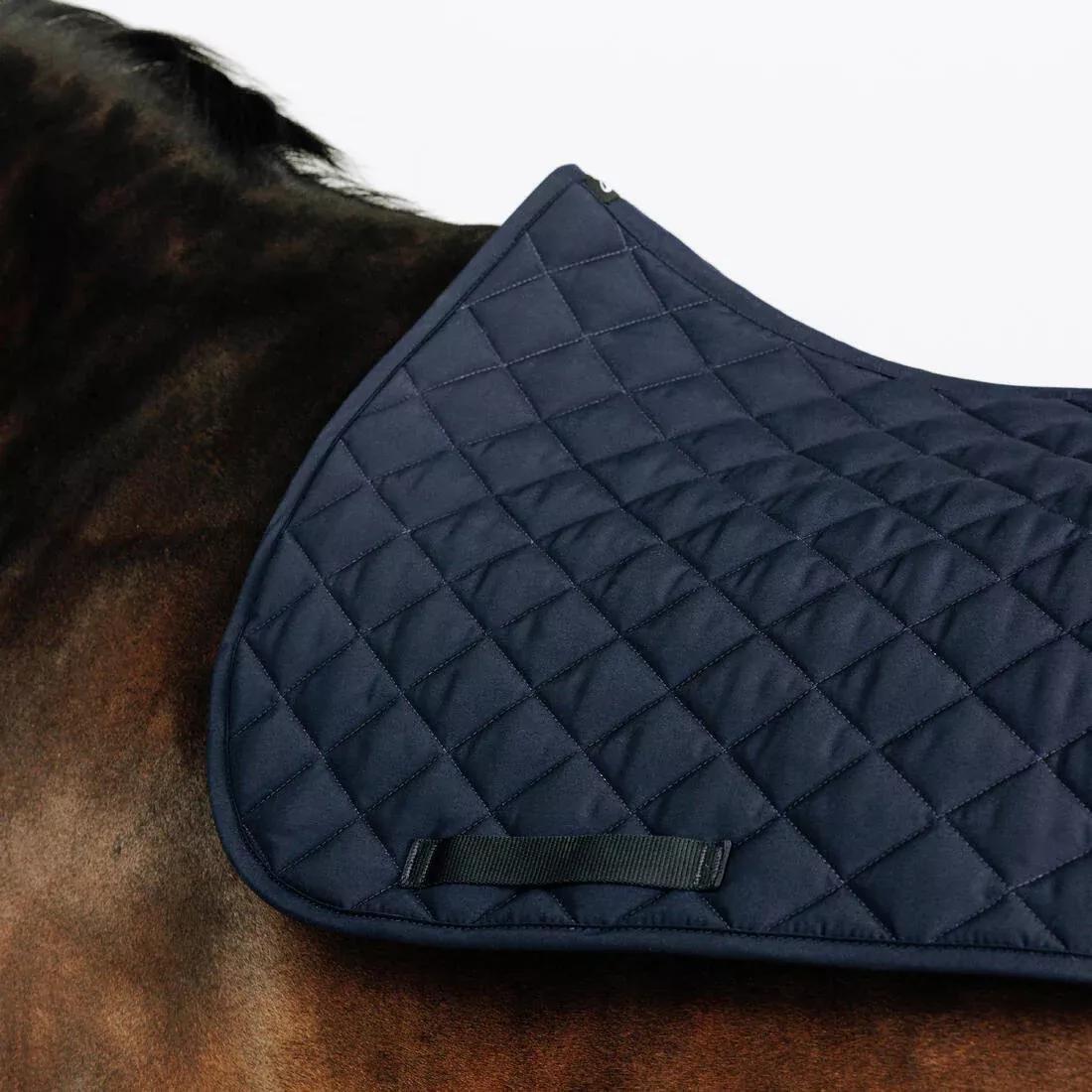 FOUGANZA--SADDLE PAD 100 NAVY, 5401_000, large image number 1