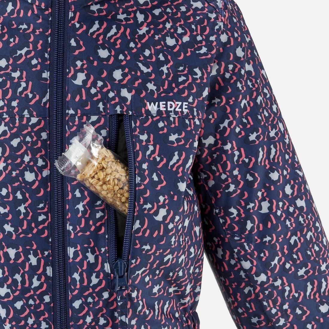 Kids Unisex Warm And Waterproof Ski Suit - 100 Leopard, Navy, 5401_000, large image number 2