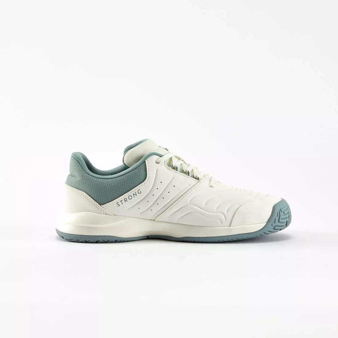 Kids Unisex Lace-Up Tennis Shoes - TS Strong, White, No Color, large image number 4