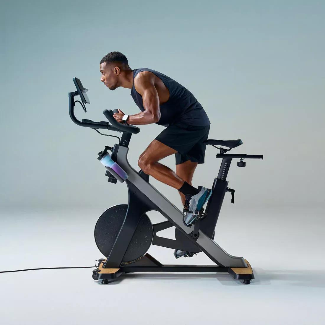 Connected Exercise Bike - Training Bike 900 (with Decathlon Warranty), No Color, large image number 5