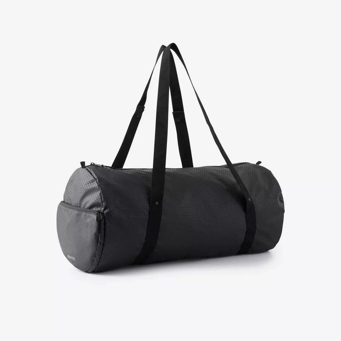 DOMYOS--FITNESS BAG FOLD 50 L BLACK, 5401_000, large image number 1