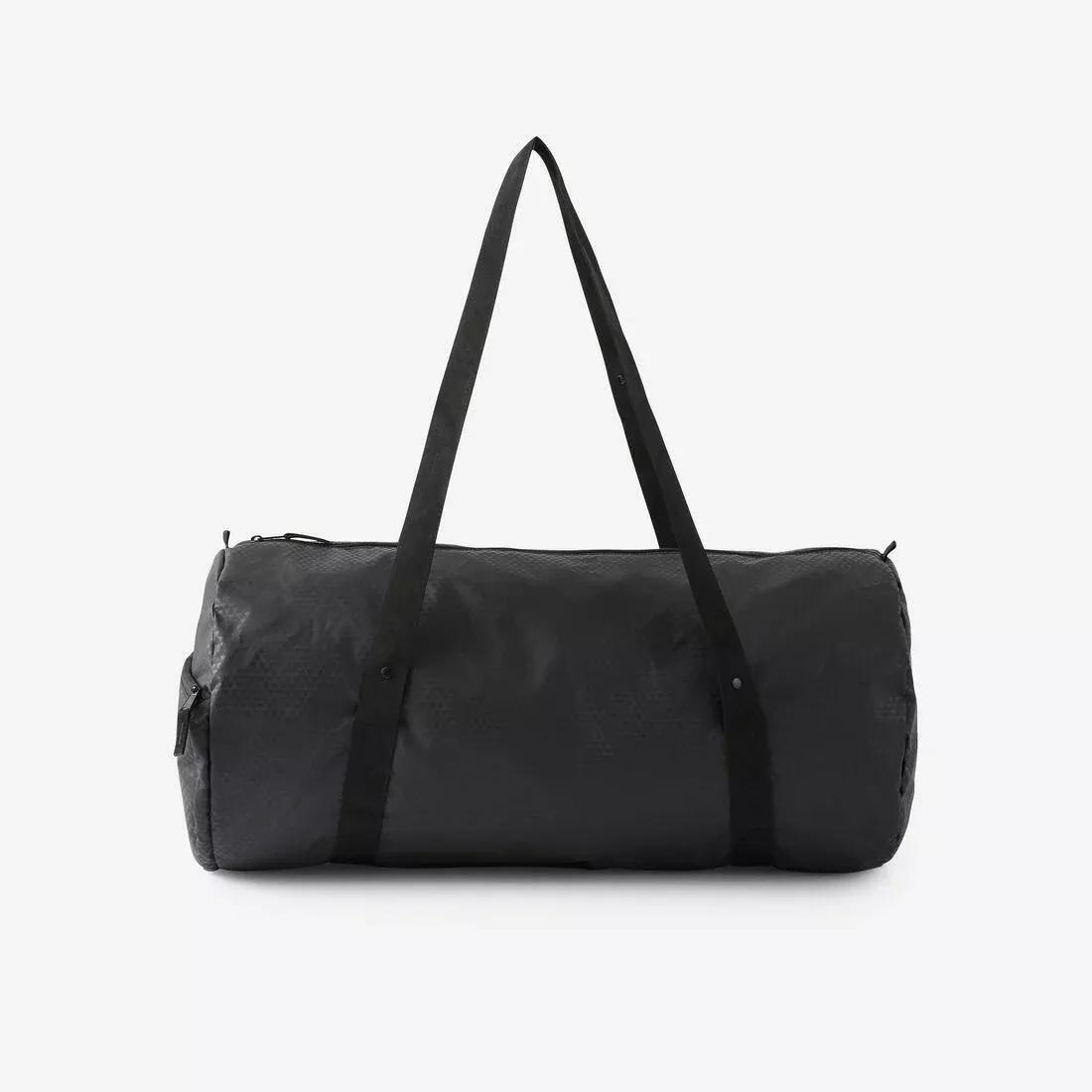 DOMYOS--FITNESS BAG FOLD 50 L BLACK, 5401_000, large image number 3
