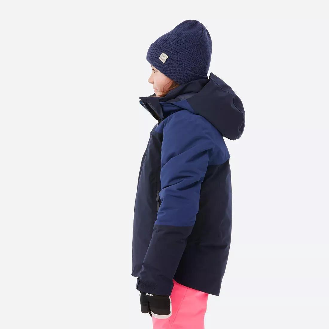 PEBBLE BEIGE Girls' warm and waterproof ski jacket, 8-14 years, 900, No Color, large image number 2
