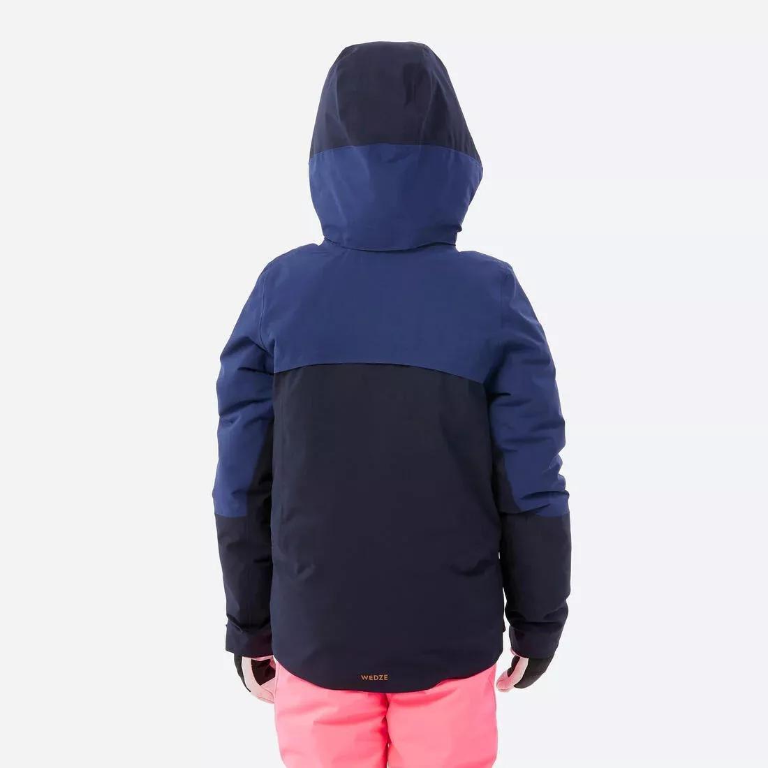 PEBBLE BEIGE Girls' warm and waterproof ski jacket, 8-14 years, 900, No Color, large image number 7