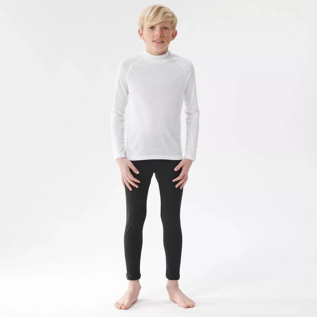 Kids' BL100 Base Layer, Coriander Brown, , large image number 7