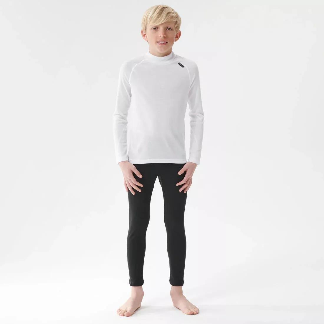 Kids' BL100 Base Layer, Coriander Brown, , large image number 9