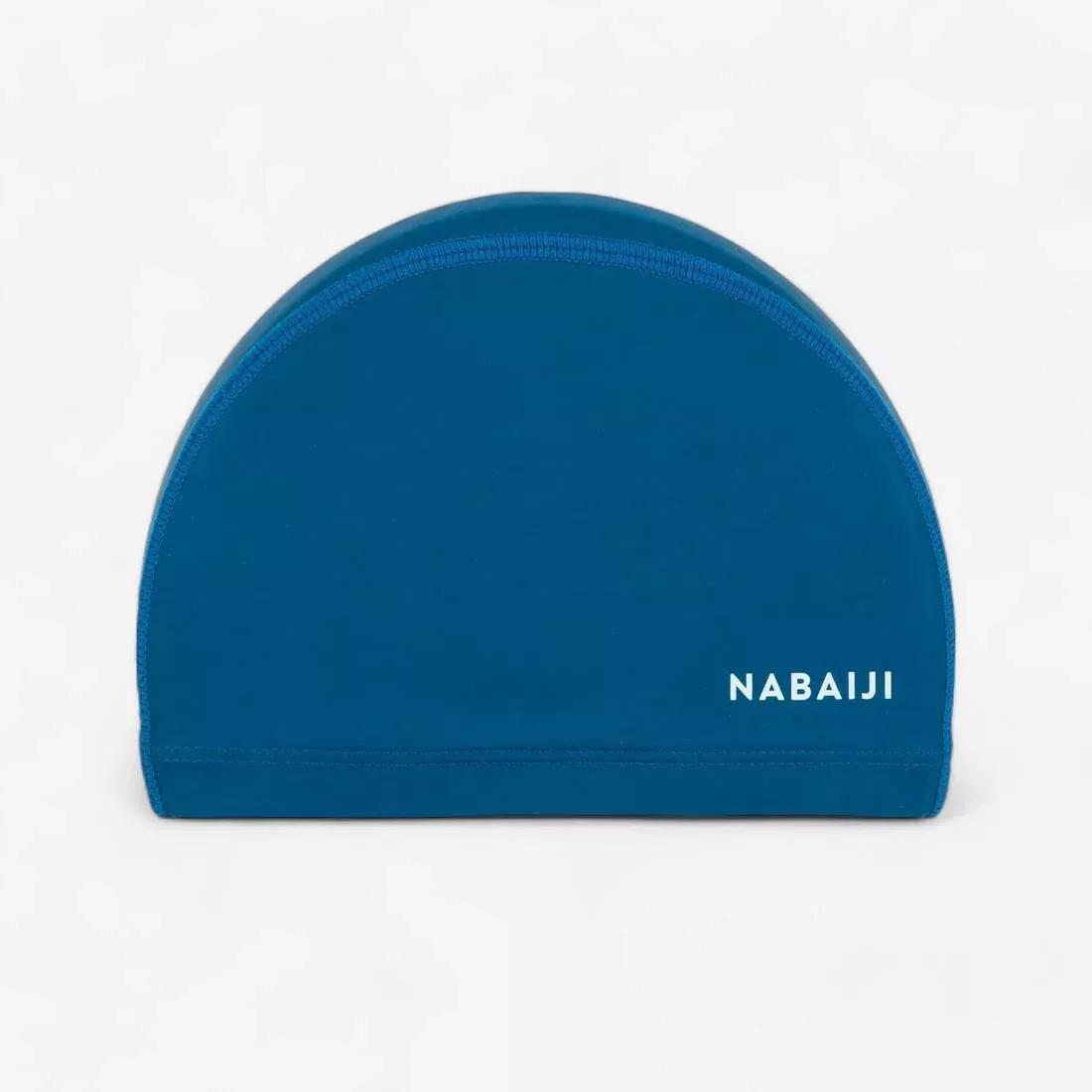 Coated mesh swimming cap size M, Blue, No Color, large image number 0