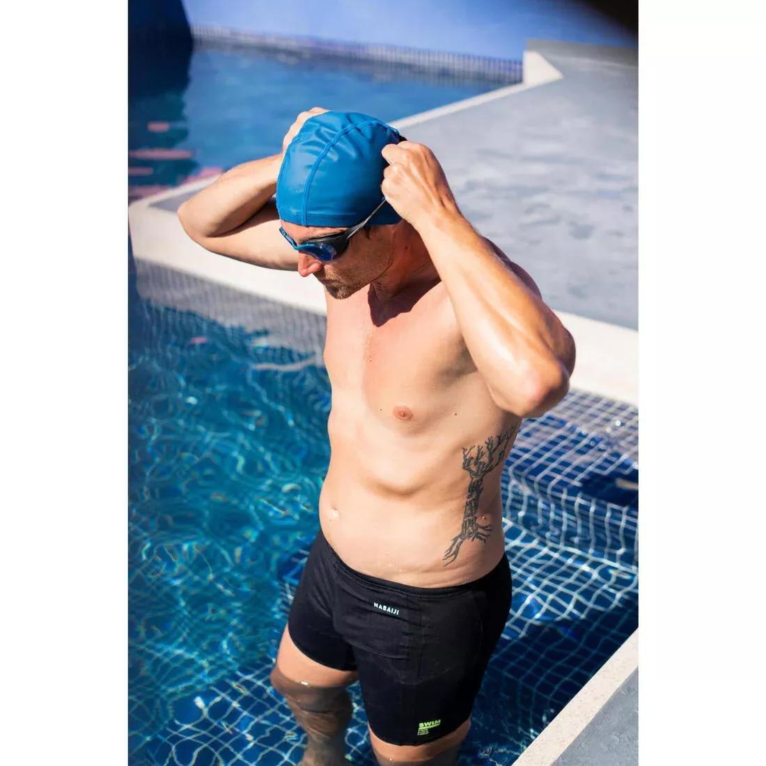 Coated mesh swimming cap size M, Blue, No Color, large image number 5