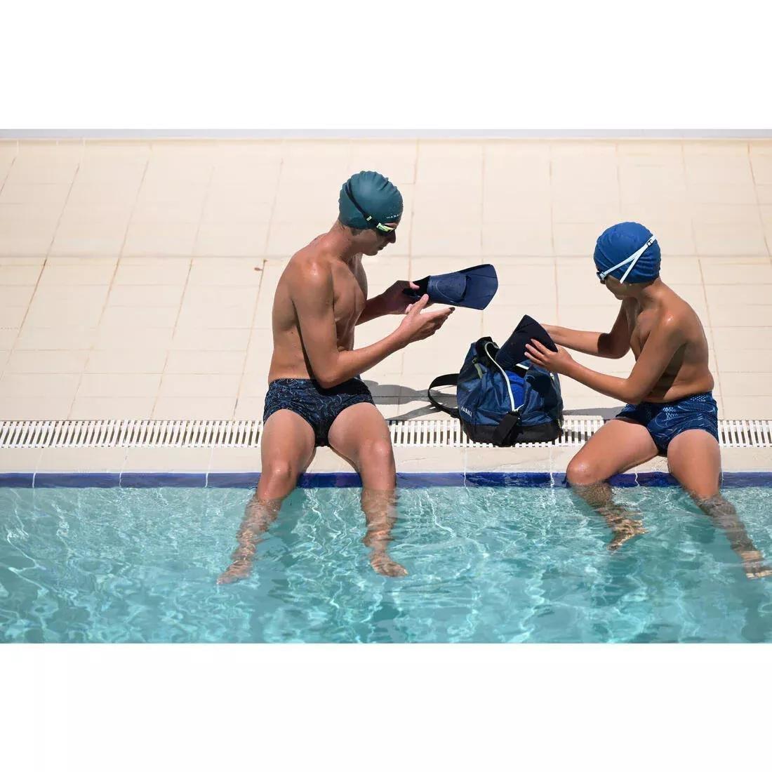 Coated mesh swimming cap size M, Blue, No Color, large image number 8