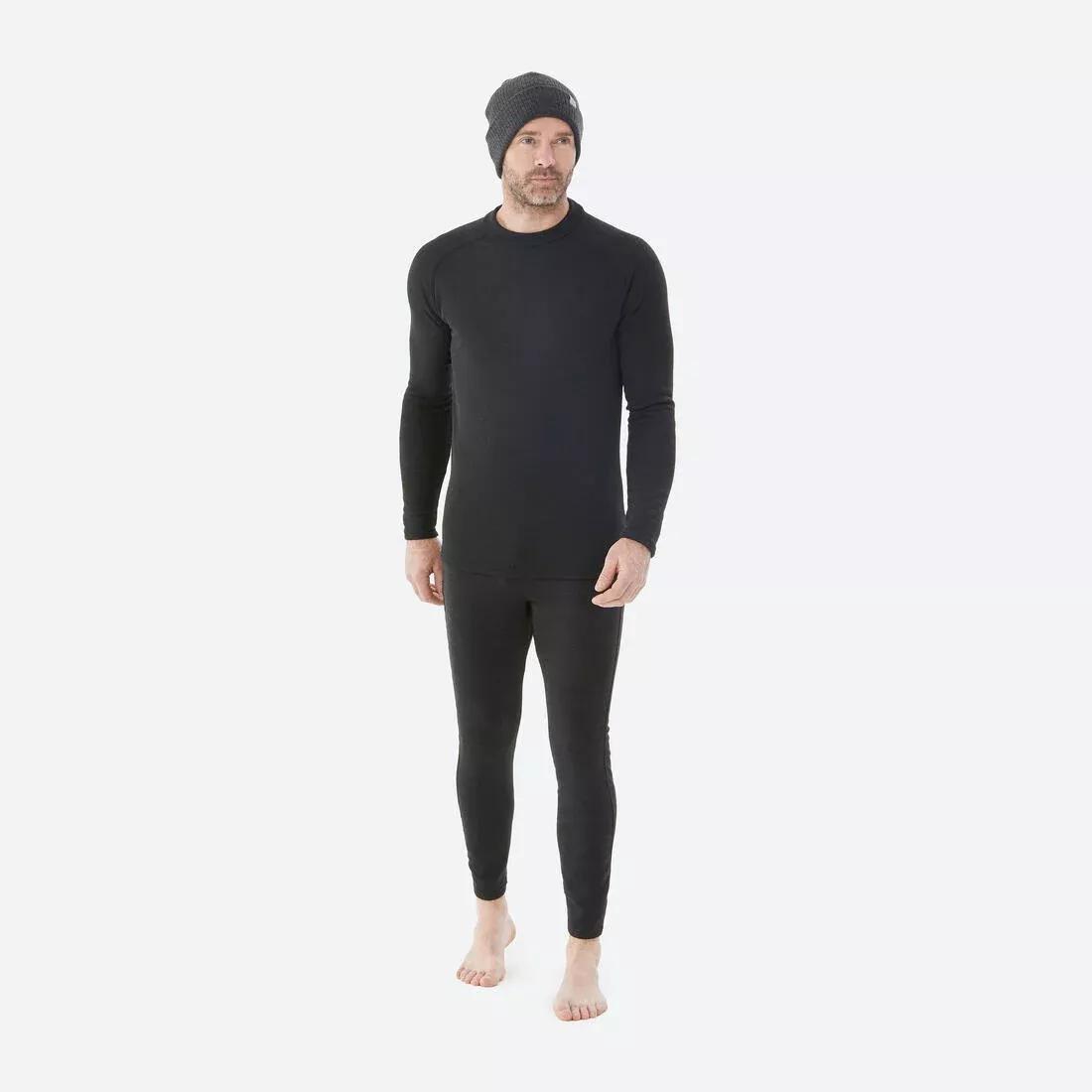 Men's Comfortable Thermal Base Layer, Coriander Brown, , large image number 8
